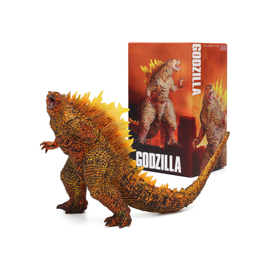 Figura Estática Godzilla Grande Edición Llama, 22 cm de Altura